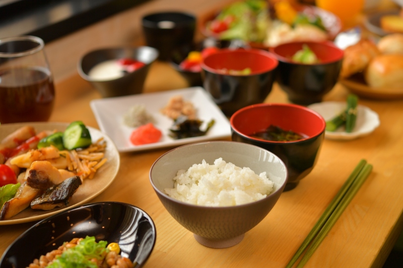 写真：朝食