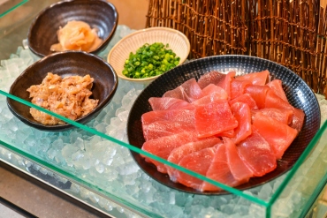 焼津港で水揚げされたマグロ