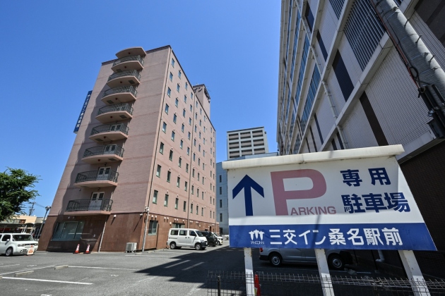 無料駐車場完備