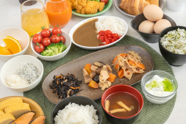 無料朝食