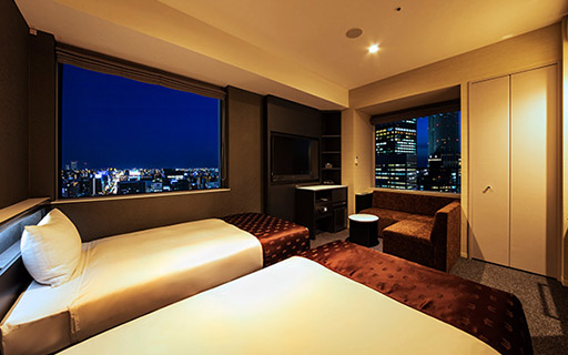 Grande Twin Room with City View